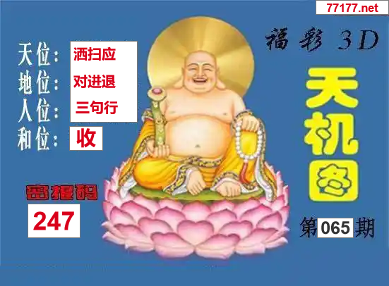 25年065期3d北盟天机图