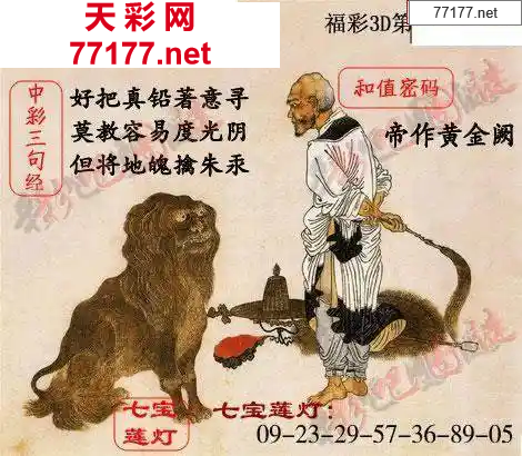 25年048期3d中国天彩吧图谜