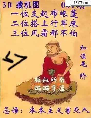 第25年051期福彩3d藏机图