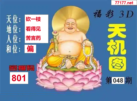 25年048期3d北盟天机图
